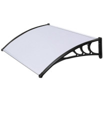 Pensilina modulare - 150 x 100 cm - policarbonato compatto - satinato opalino - X-Robust