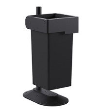 Portarifiuti MODULA - da terra - con contenitore - 41,5 x 63 x 97,5 cm - 73 L - antracite - Stilcasa