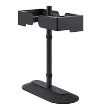 Portarifiuti MODULA - da terra - con reggisacco - doppio - 35,5 x 85 x 97,5 cm - 90+90 L - antracite - Stilcasa