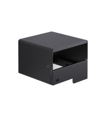 Portarifiuti MODULA - murale - coperto - con reggisacco - 41,5 x 41,5 x 32,5 cm - 120 L - antracite - Stilcasa