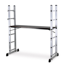 Scala trabattello Everest - 40 x 160 x 168 cm - alluminio - X-Robust