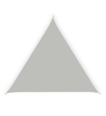 Tenda a vela triangolare ombreggiante - 3,6 x 3,6 x 3,6 m - PL - cenere - X-Robust