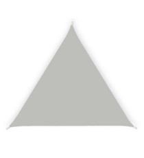 Tenda a vela triangolare ombreggiante - 3,6 x 3,6 x 3,6 m - PL - cenere - X-Robust