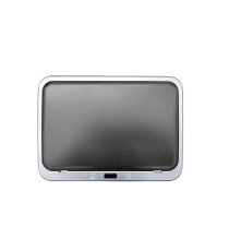 Gettacarte pieghevole Houdini - con coperchio - 35,5 x 26 x 71,5 cm - 40 L - acciaio inox - Medial