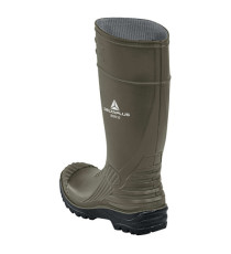 Stivali di sicurezza Iron S5 SRC - taglia 44 - PVC - kaki/nero - Deltaplus