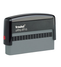 Timbro Original Printy 4916 - personalizzabile - 70 x 100 mm - 3 righe - autoinchiostrante - Trodat