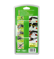 Pinza per reti 20mm - con caricatore - Fischer Darex