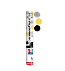 Sparacoriandoli Cannon - colori assortiti - metal - gittata 8 mt - Big Party