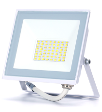 Faro led 30W bianco 2700 lumen luce fredda 6500K, ultrasottile IP65 Dimensioni: L142xW112xH27mm Serie 07