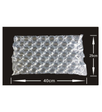 Film cuscino a bolle WiRoll - per macchina Wi1000 - 40 x 29 cm - lunghezza film 300 m - Titanium