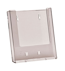 Portadepliant da parete - tasca A5 - trasparente