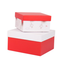 Set scatole regalo - dimensioni assortite - fantasia Charmed - conf. 6 pezzi