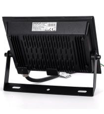 Faro led 50W nero 4500 lumen luce naturale 4000K, ultrasottile IP65 Dimensioni: L180xW118xH27mm Serie 07