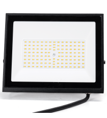 Faro led 70W nero 6300 lumen luce fredda 6500K, ultrasottile IP65 Dimensioni: L221xW172xH28mm Serie 07