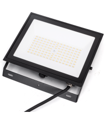 Faro led 70W nero 6300 lumen luce fredda 6500K, ultrasottile IP65 Dimensioni: L221xW172xH28mm Serie 07