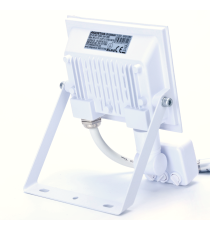 Faro led 20W con sensore bianco 1800 lumen luce naturale 4000K IP65 L111xW147xH52mm Serie 07 sens crepuscolare e movimento