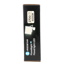 Faro led 30W con sensore bianco 2700 lumen luce naturale 4000K IP65 L142xW172xH52mm Serie 07 sens crepuscolare e movimento