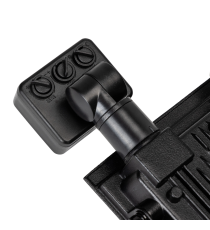 Faro led 20W con sensore, nero 1800 lumen luce fredda 6500K IP65 L111xW147xH52mm Serie 07 sens crepuscolare e movimento