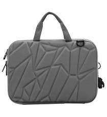 Borsa porta notebook Vacallo 16 - PET - grigio chiaro - SWISS Digital DESIGN