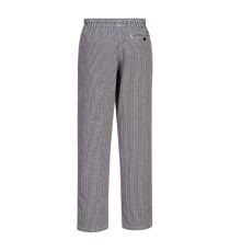 Pantaloni cuoco Bromley - taglia M - quadretti neri - Portwest