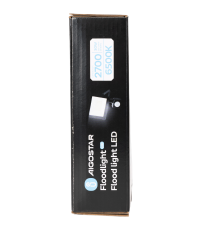 Faro led 30W con sensore, nero 2700 lumen luce fredda 6500K IP65 L142xW172xH52mm Serie 07 sens crepuscolare e movimento