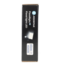 Faro led 50W con sensore, nero 4500 lumen luce naturale 4000K IP65 L180xW185xH52mm Serie 07 sens crepuscolare e movimento