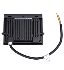 Faro led 10W nero RGB con telecomando, multicolore RGB, ultrasottile IP65 Dimensioni: L111xW87xH27 mm Serie 07