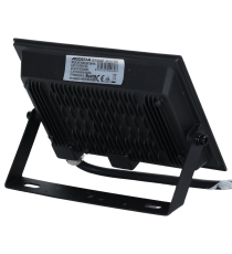 Faro led 30W nero RGB con telecomando, multicolore RGB, ultrasottile IP65 Dimensioni: L180xW118xH27mm Serie 07