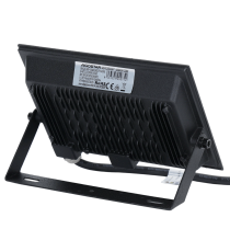 Faro led 50W nero RGB con telecomando, multicolore RGB, ultrasottile IP65 Dimensioni: L180xW118xH27mm Serie 07