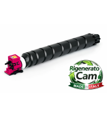 Toner CK-8530M magenta rigenerato CAM di alta qualità, made in Italy 1T02YPBUT0 per Utax Triumph Adler 2508Ci CK8530 12.000 pag