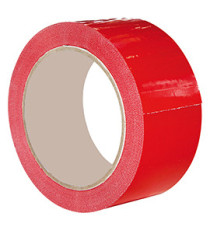 Nastro adesivo 350 - 5 cm x 66 m - PVC - rosso - Eurocel