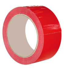 Nastro adesivo 350 - 5 cm x 66 m - PVC - rosso - Eurocel