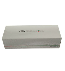 Penna stilografica Aldo Domani - punta M - fusto azzurro italia - Monteverde