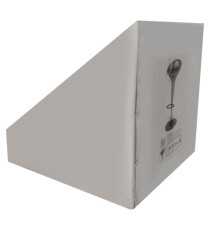 Sgabello bar - ABS/acciaio cromato - 35x45x55/78 cm - rosso - Serena Group