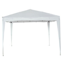 Gazebo PopUp - 3 x 3 m - acciaio/PL - bianco - Garden Friend