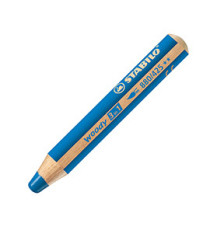 Pastelli Woody 3 in 1 - diametro mina 10 mm - blu scuro - Stabilo