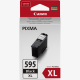 Canon PG-595XL nero alta capacità 7170C001 cartuccia originale per Canon Pixma TS4150i,TS7650i,TS7750i PG595XL 300 pagine