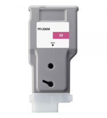 Cartuccia PFI-206M magenta 5305B001 ink pigmentato per Canon imagePROGRAF 6400, 6450 PFI206 capacità 300ml