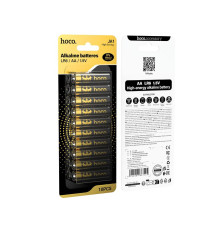 Batterie Hoco AA alcaline 10pz stilo AA LR6 Hoco JA1 energia affidabile e lunga durata, pile di alta qualità