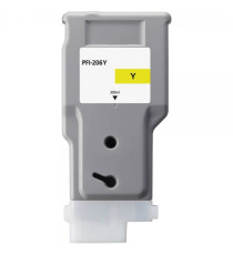 Cartuccia PFI-206Y giallo 5306B001 ink pigmentato per Canon imagePROGRAF 6400, 6450 PFI206 capacità 300ml