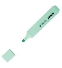 Evidenziatore Tratto Video pastel  - punta a scalpello - tratto da 1,0mm-5,0mm - verde pastel - Tratto