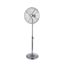 Ventilatore Cromo da terra - 3 velocità - 60 W - pala diametro 45 cm - 45 x 45 x 170 cm - metallo cromato - CFG