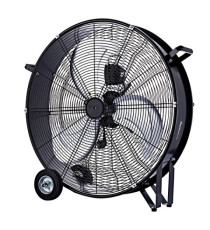 Ventilatore industriale MF 2460IND - da terra - con ruote - 3 velocità - 180 W - diametro 60 cm - Melchioni Family