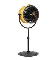 Ventilatore INDUSTRIALI CAT HVD-14AC - da terra, parete e soffitto - 120 W - diametro 35 cm - 51 x 51 x 130 cm - giallo/