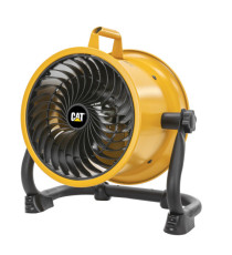 Ventilatore INDUSTRIALI CAT HVD-9AC - da terra e a parete - 60 W - diametro 23 cm - 37 x 22 x 40 cm - giallo/nero - CFG