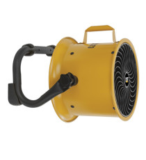 Ventilatore INDUSTRIALI CAT HVD-9AC - da terra e a parete - 60 W - diametro 23 cm - 37 x 22 x 40 cm - giallo/nero - CFG