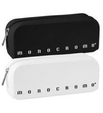 Bustina silicone Soft Touch Monocromo - 20 x 6 x 7,5 cm - Black&White - Pigna