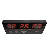 Orologio digitale - LED - 51 x 3,5 x 23,5 cm
