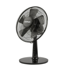 Ventilatore da tavolo Total Black 30 - 3 velocità - 35 W - pala diametro 30 cm - nero - G3 Ferrari