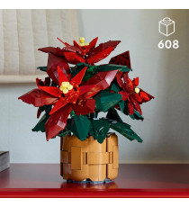 Lego The Botanicals - Stella di Natale - Lego 10370 Anni 18+ 608pz